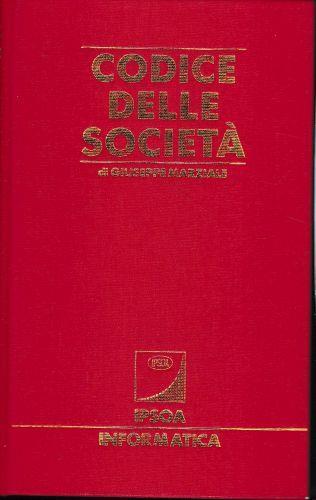 Codice delle società - Giuseppe Marziale - copertina