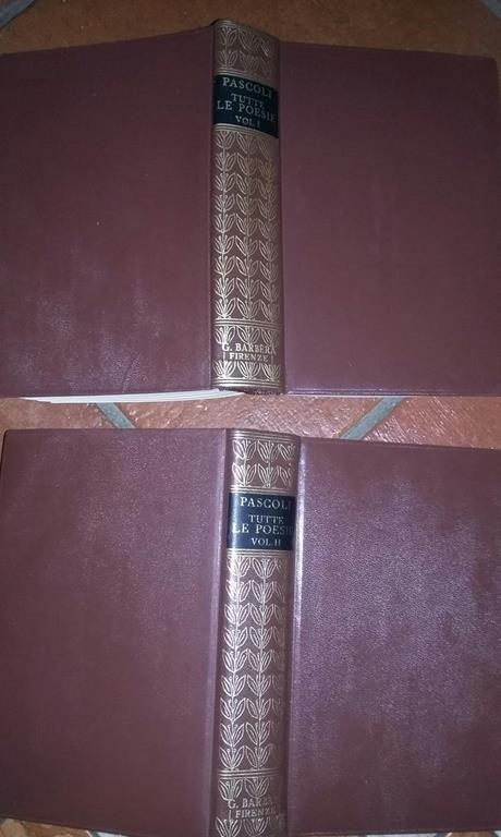 Poesie.Volume I II - Giovanni Pascoli - copertina