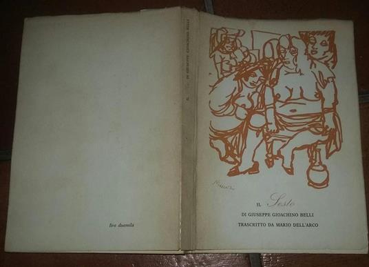 Il Sesto Di Giuseppe Gioachino Belli - Mario Dell'Arco - copertina