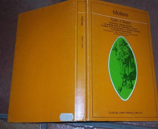 Tutto il teatro - Molière - copertina
