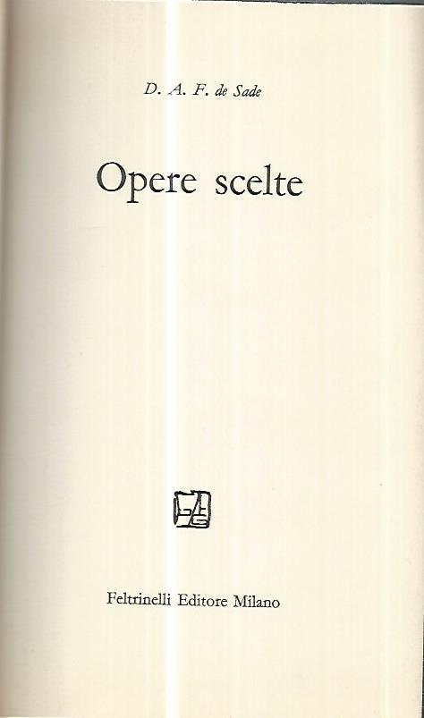 Opere scelte