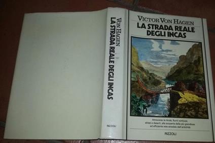 La strada reale degli Incas - Victor von Hagen - copertina