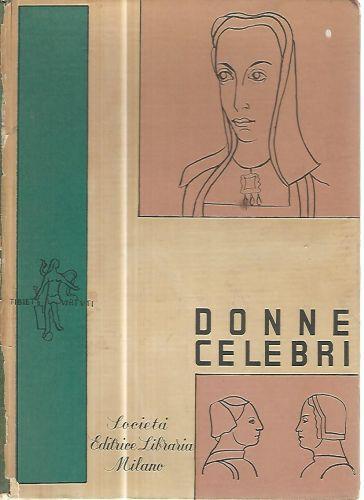 Donne celebri - Vittorio Giglio - copertina