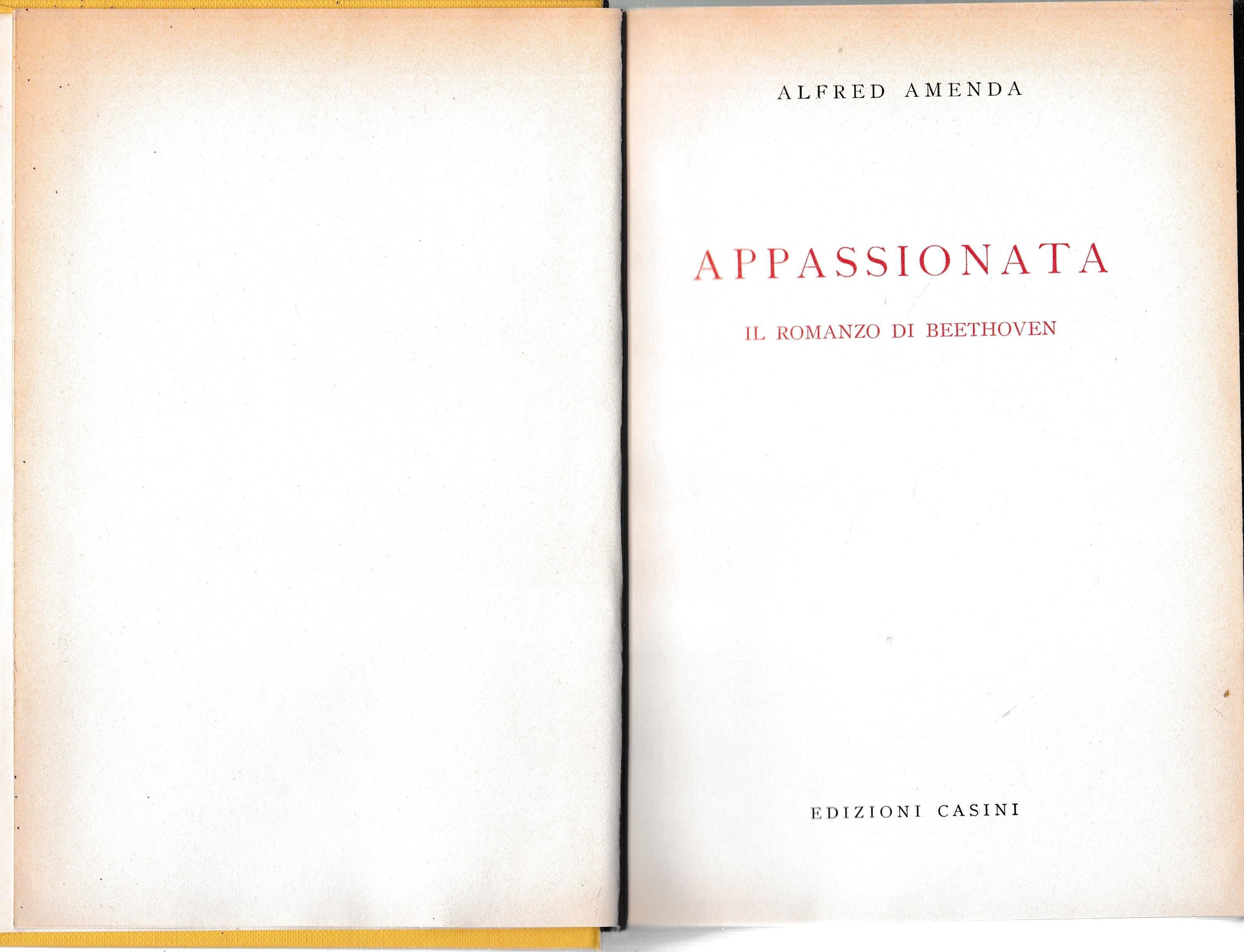 Appassionata. Il romanzo di Beethoven
