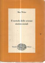 Il metodo delle scienze storico- sociali