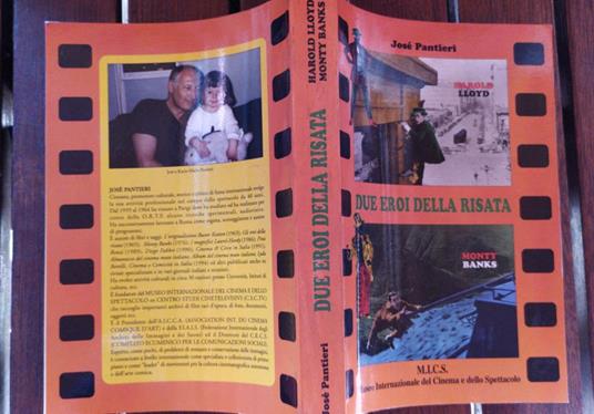 Due eroi della risata: Harold Lloyd e Monty Banks - José Pantieri - copertina