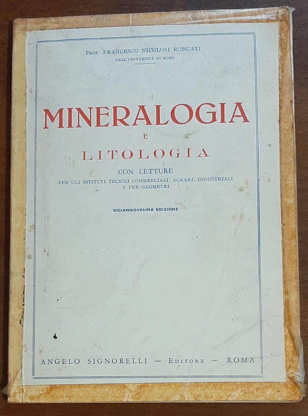 Mineralogia E Litologia
