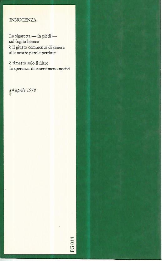 Poesie per i giorni profani