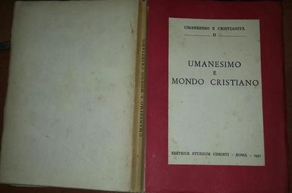 Umanesimo e mondo cristiano - copertina