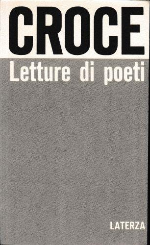 Letture di poeti - Benedetto Croce - copertina