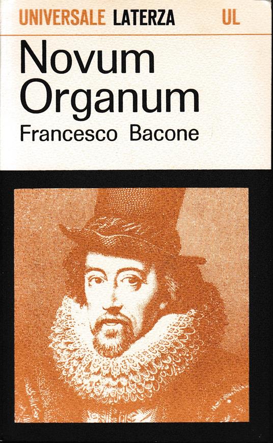 Novum Organum - Francesco Bacone - copertina