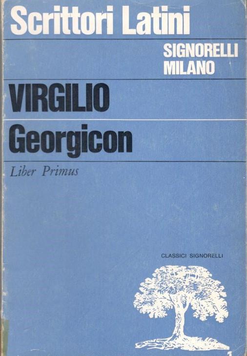 Georgicon, liber primus - Publio Virgilio Marone - copertina