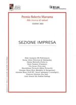 Sezione impresa. Premio Roberto Marrama alla ricerca di talenti edizione 2003