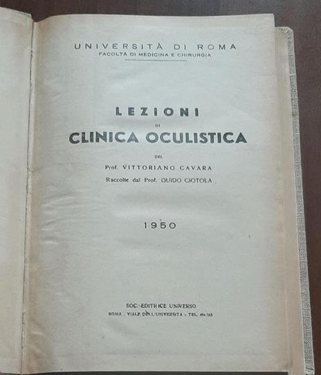 Lezioni Di Clinica Oculistica - 2