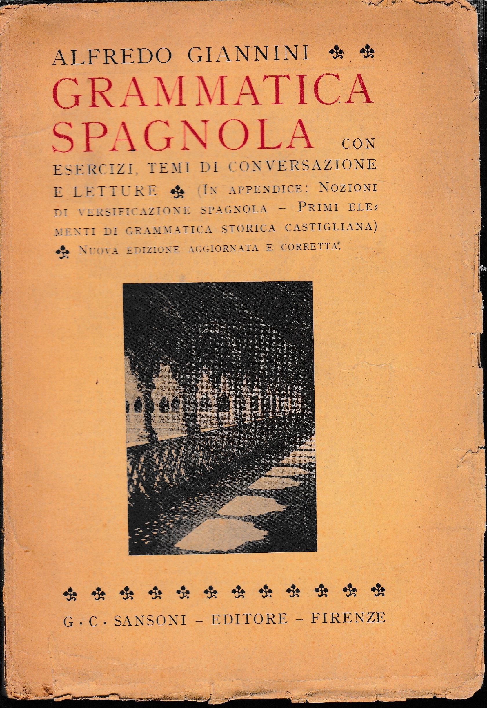 Grammatica Spagnola con esercizi, temi di conversazione e letture