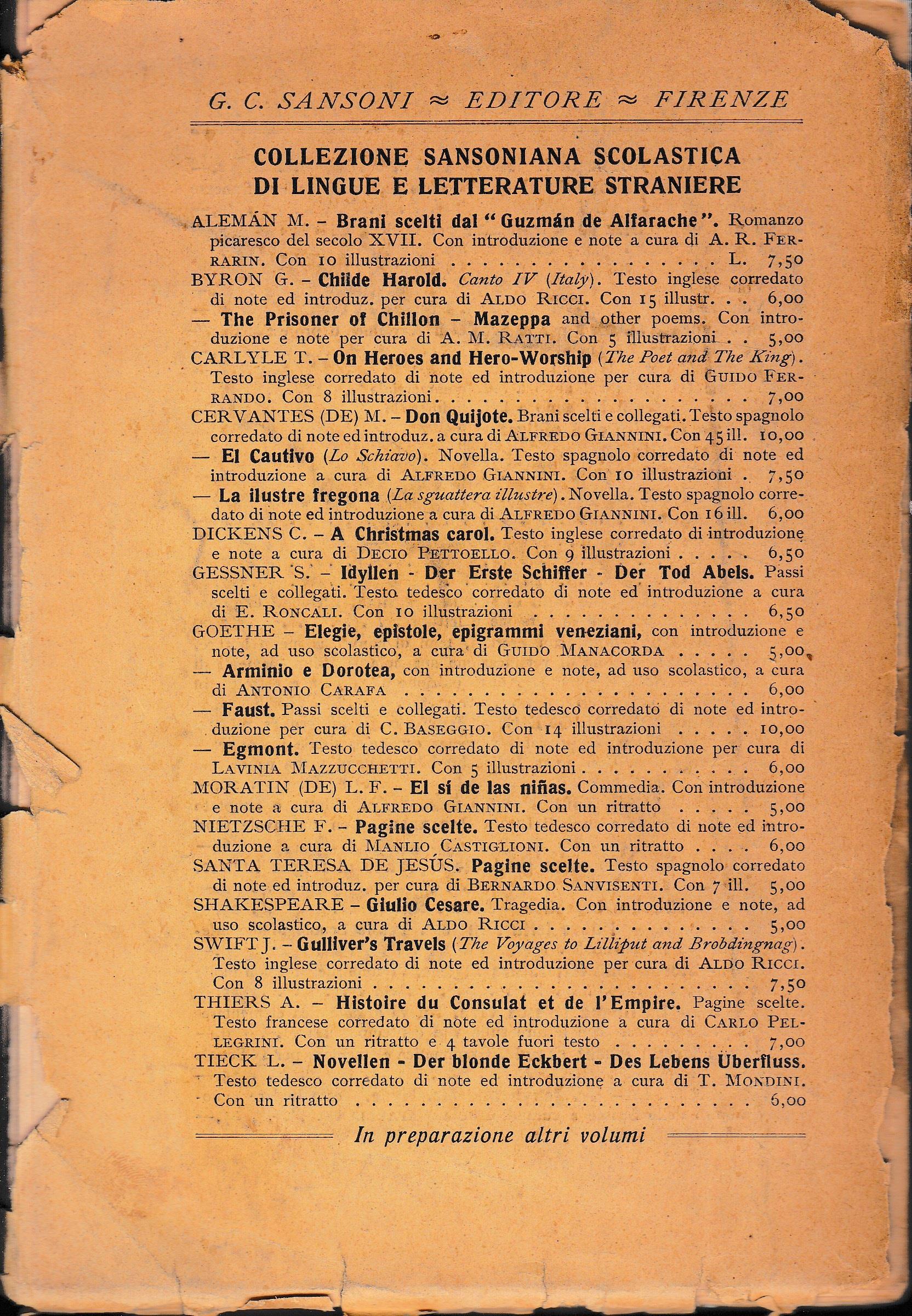 Grammatica Spagnola con esercizi, temi di conversazione e letture