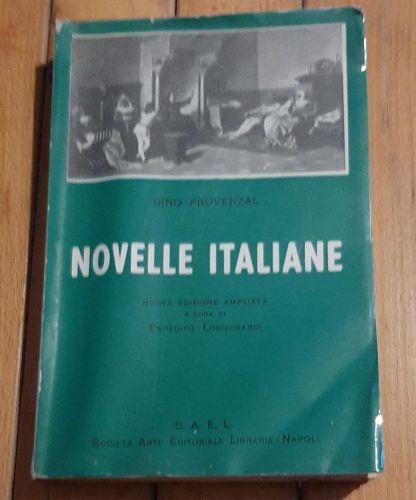 Novelle Italiane - Dino Provenzal - copertina