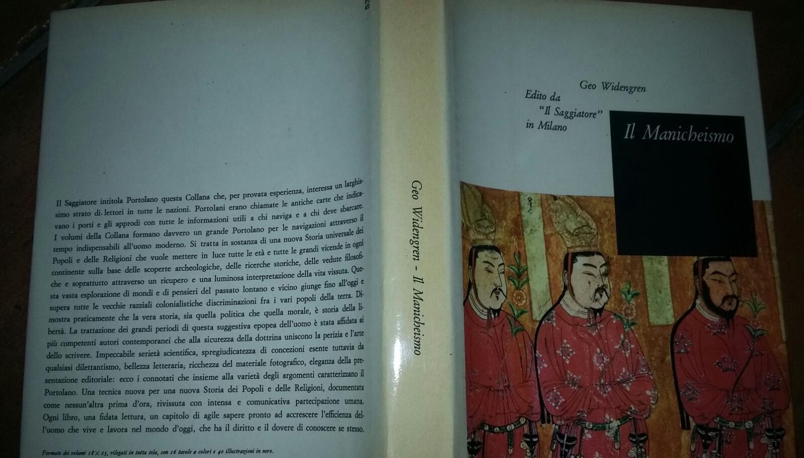 Il Manicheismo.Traduzione di Quirino Maffi ed Enrichetta Luppis