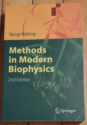 Methods in Modern Biophysics - Bengt N?lting  - copertina