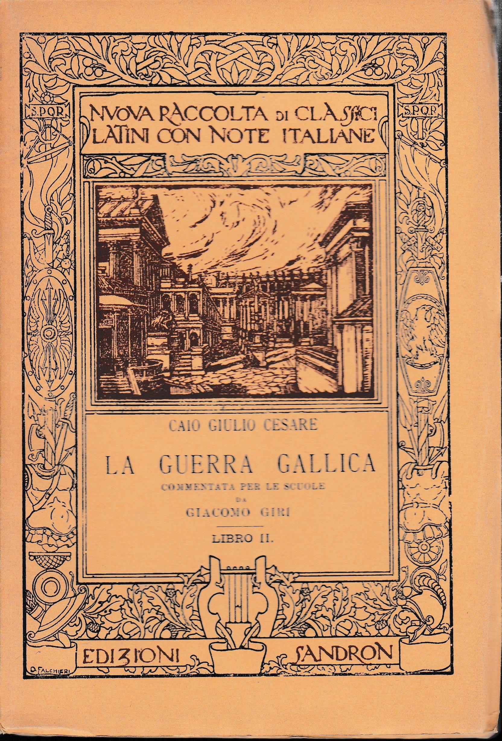 La guerra Gallica, libro II°