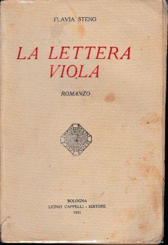 La lettera viola - Flavia Steno - copertina