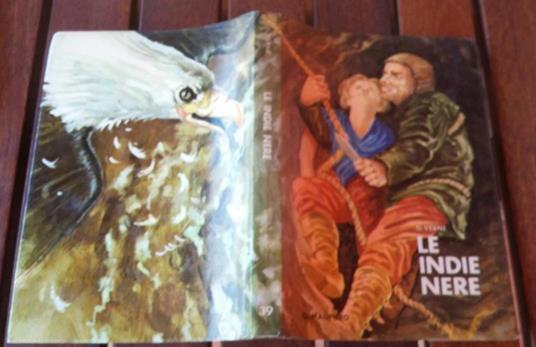 Le Indie nere - Jules Verne - copertina