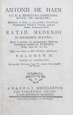 Ratio Medendi in Nosocomio Practico. Volumen IX