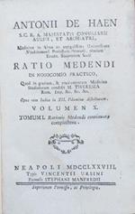 Ratio Medendi in Nosocomio Practico. Volumen X