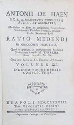 Ratio Medendi in Nosocomio Practico. Volumen XII