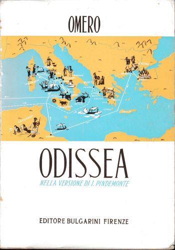 Odissea, nella versione di I. Pindemonte - Omero - copertina