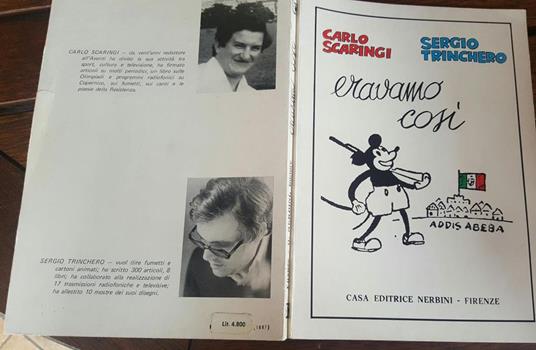Eravamo cosi' - Carlo Scaringi - copertina