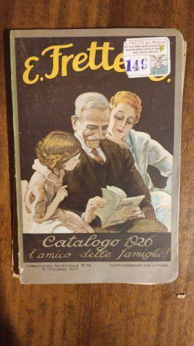 Catalgo 1926 L'Amico Delle Famiglie - copertina