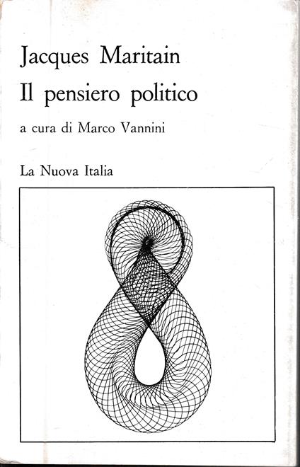Il pensiero politico - Jacques Maritain - copertina
