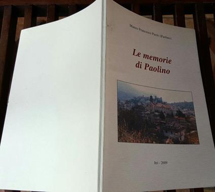Le memorie di Paolino - Paolo Manzo - copertina