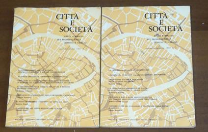 Citta' E Societa' Volumi Due N5 N6 - copertina