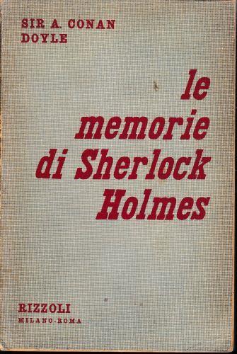 Le memorie di Sherlock Holmes - Arthur Conan Doyle - copertina