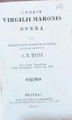 Publii Virgilii Maronis Opera