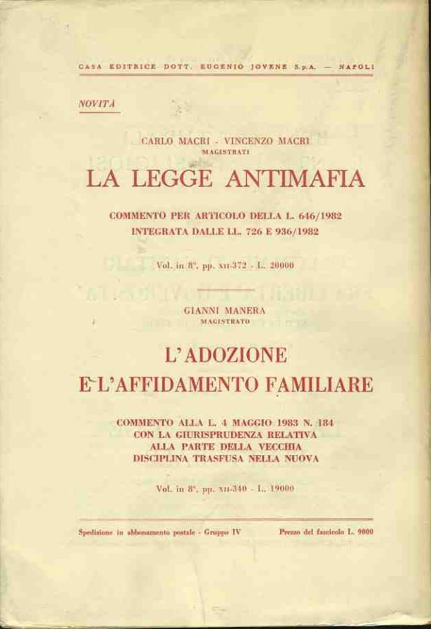 Diritto e giurisprudenza. Rassegna di dottrina e di giurisprudenza civile