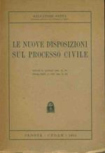 Le nuove disposizioni sul processo civile