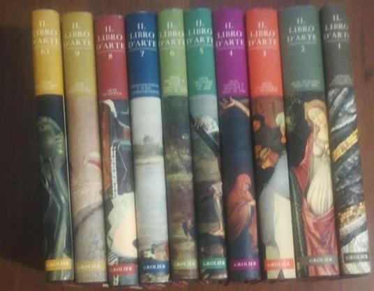 IL Libro D'Arte Origine Dell'Arte Occidentale Volume I-Ii-Iii-Vi-V-Vi-Vii-Viii-Ix-X - 3