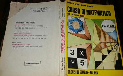 Corso di matematica per la scuola media - Bucciero Azzani - copertina