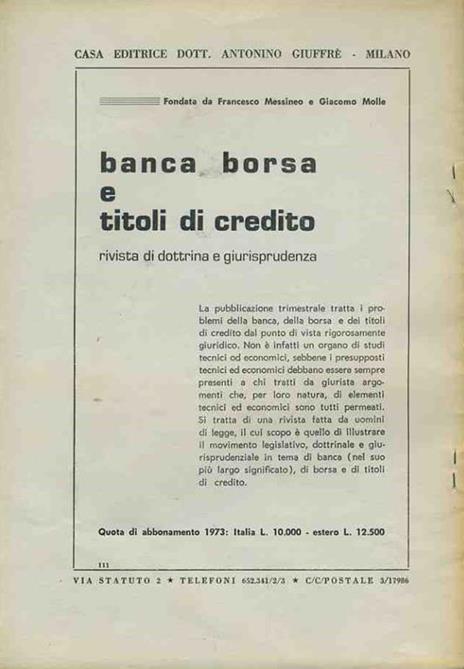Osservazioni sulla struttura giuridica della GEPI- società di gestioni e partecipazioni industriali. Estratto - Gustavo Visentini - 2