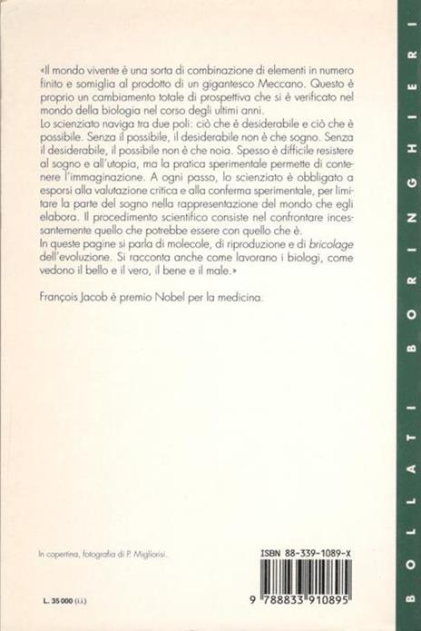 Il topo, la mosca e l'uomo - François Jacob - 2