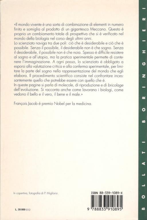Il topo, la mosca e l'uomo - François Jacob - 2