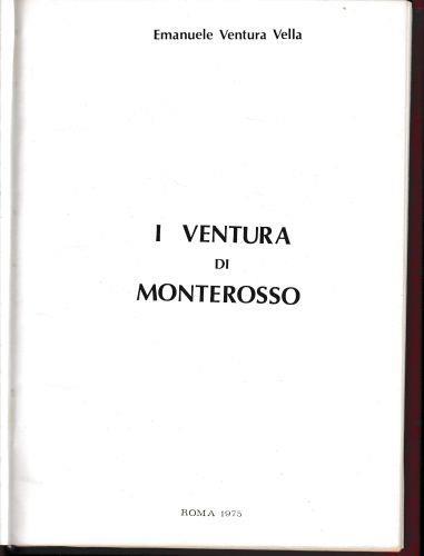 I Ventura di Monterosso - copertina