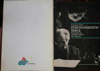 Improvvisazione libera. Fotografie di Salvatore Mazza - Giuseppe Chiari - copertina