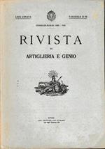Rivista di Artiglieria e Genio. 69^ annata, fascicolo II-III, Febbraio - Marzo 1930