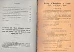 Rivista di Artiglieria e Genio. 75^ aanata, fascicolo X-XI, Ottobre-Novembre 1936