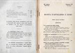 Rivista di Artiglieria e Genio. 68^ annata, fascicolo XI, Novembre 1929