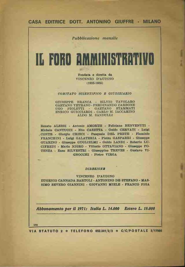 I caratteri della giurisdizione amministrativa esclusiva. Estratto